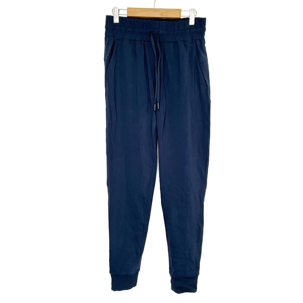 Member's Mark Lot of 2 Travel Joggers Beige Navy Blue Womens XS - Picture 3 of 9